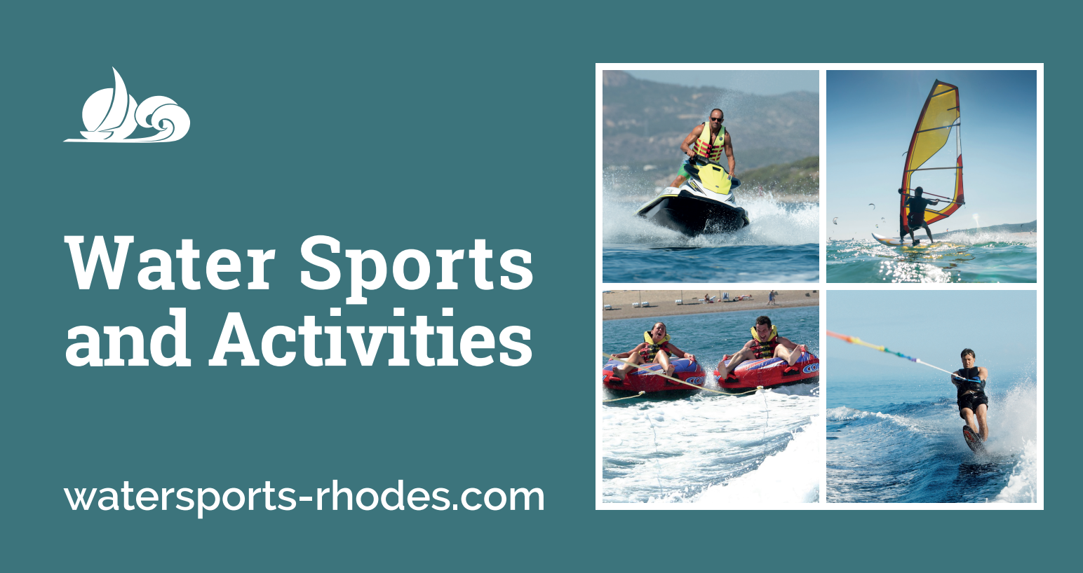 Watersports Rhodes - watersports center Kiotari: windsurfing, catamaran, jetbike, parasailing, waterski,, wakeboard, stand-up-paddling